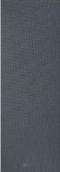 GAIAM - Yoga Mat 6 mm Solid - Yogamatte Gr 61 x 173 x 0,6 cm blau