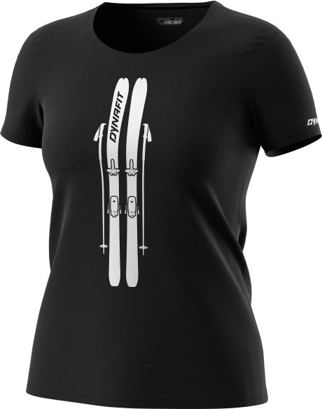 Dynafit - Women's Graphic Cotton S/S Tee - T-Shirt Gr 38 schwarz
