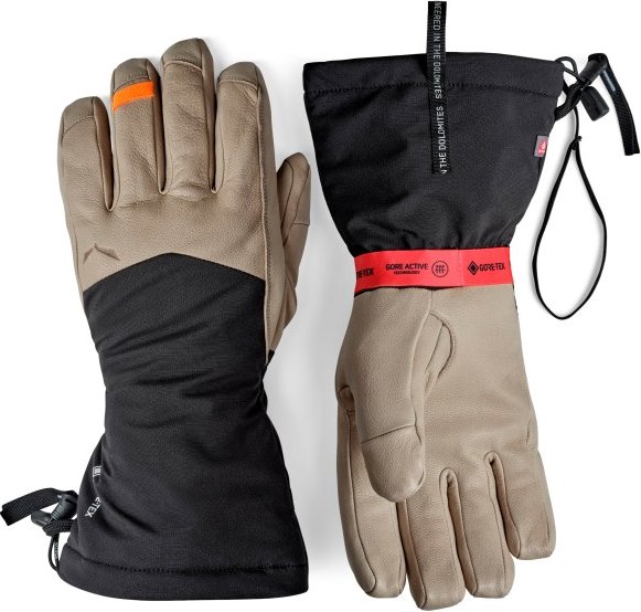 Salewa - Ortles GTX Long Cuff Gloves - Handschuhe Gr S schwarz