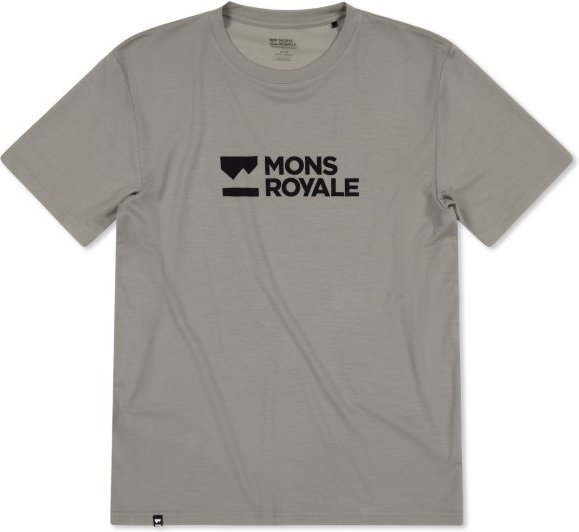 Mons Royale - Icon Merino T-Shirt - Merinoshirt Gr M grau
