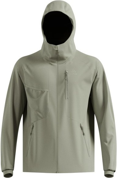 Odlo - Zeroweight Windproof X Warm Jacket - Langlaufjacke Gr M oliv