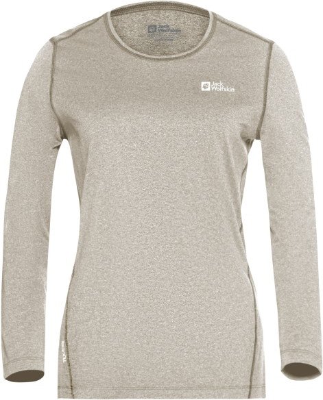 Jack Wolfskin - Women's Sky Thermal L/S Tee - Longsleeve Gr S grau