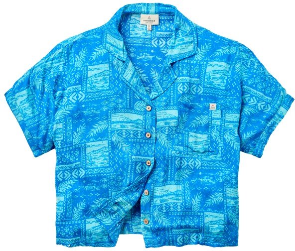 Passenger - Women's Arden S/S Shirt Eco Vero - Bluse Gr XS blau