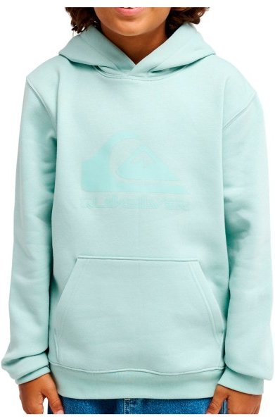 Quiksilver - Kid's Comp Logo Hoodie - Hoodie Gr 10 grau
