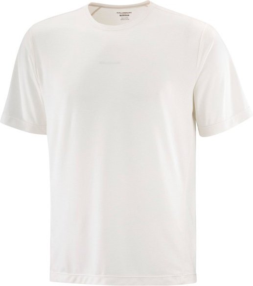 Thumbnail - Salomon - SHKout Core S/S - Laufshirt Gr M weiß