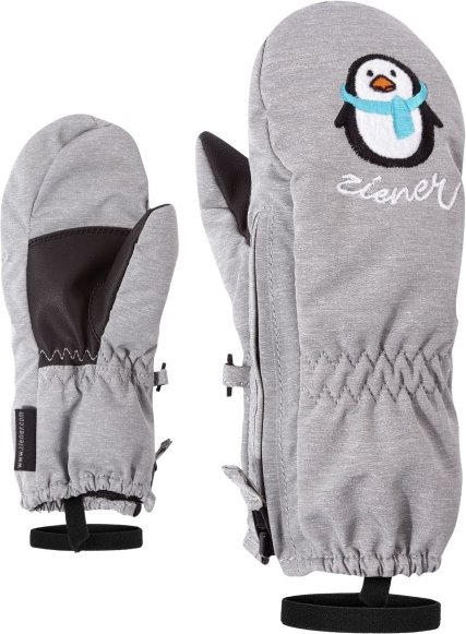 Thumbnail - Ziener - Kid's Le Zoo Minis Glove - Handschuhe Gr 2 grau