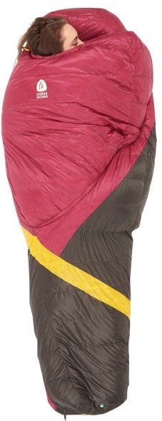 Sierra Designs - Women's Cloud 20 / 800 DriDown - Daunenschlafsack Gr Regular sangria / peat