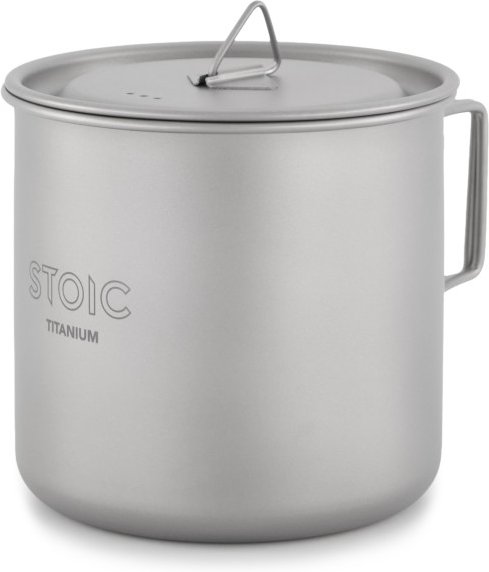 Stoic - Titanium TidanSt. Pot 0.6 - Topf Gr 600 ml grau