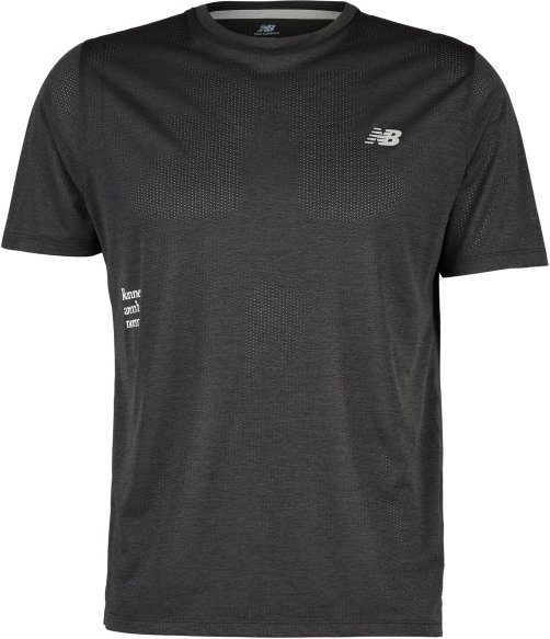 Thumbnail - New Balance - Athletics Graphic T-Shirt - Laufshirt Gr XL grau/schwarz
