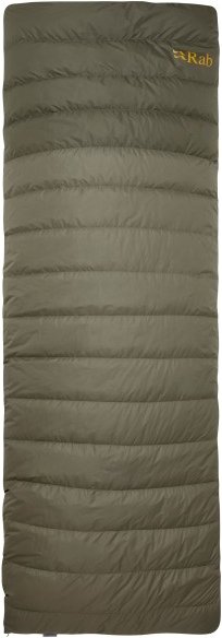 Rab - Outpost 300 - Daunenschlafsack Gr bis 190 cm Körperlänge light khaki / stone