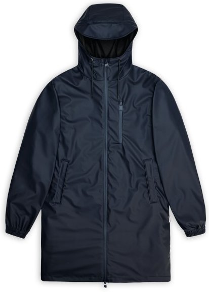 Rains - Long Storm Breaker W3 - Regenmantel Gr M blau