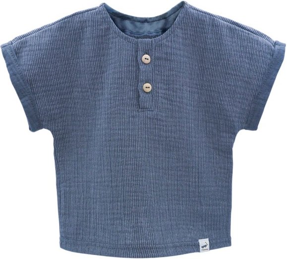 maximo - Baby Boy's Hemd - T-Shirt Gr 62 blau