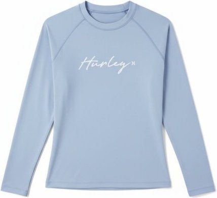 Hurley - Women's Rash L/S Tee - Lycra Gr M blau