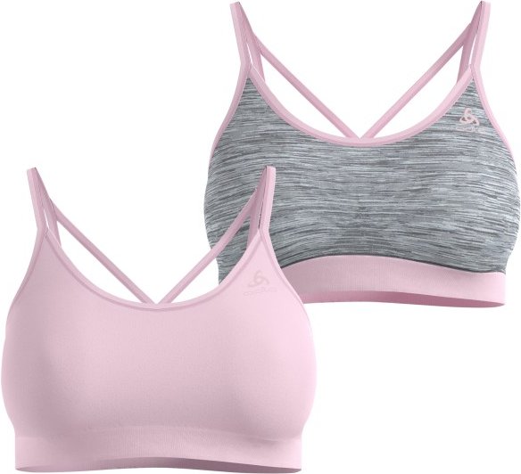 Odlo - Women's Seamless Low Sport Bra - Sport-BH Gr S rosa