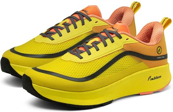 Thumbnail - Joe Nimble - Addict Flow - Runningschuhe Gr 42 gelb