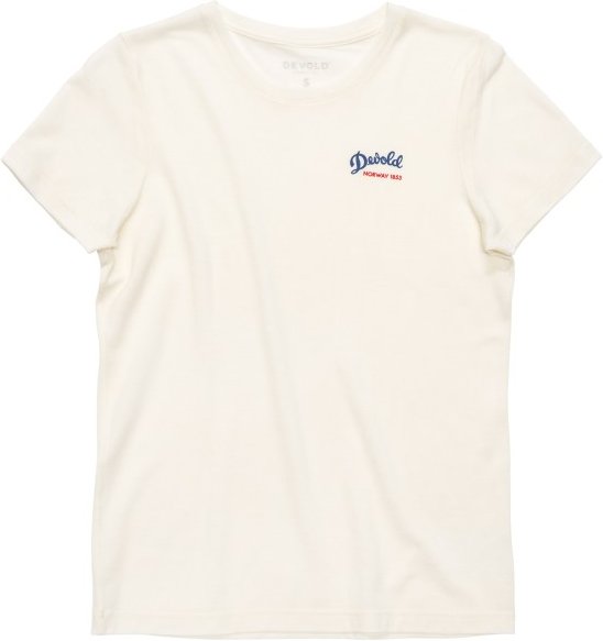 Devold - Women's Classic Script Tee - Merinoshirt Gr XS weiß