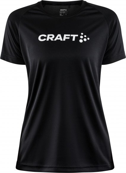 Thumbnail - Craft - Women's Core Essence Logo Tee - Funktionsshirt Gr XL schwarz