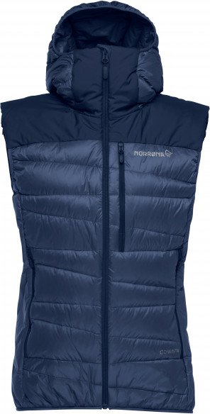 Norrøna - Women's Falketind Down750 Vest - Daunenweste Gr S blau