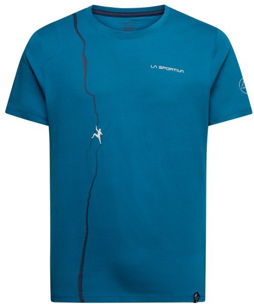La Sportiva - Route - T-Shirt Gr XL blau