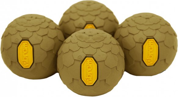 Helinox - Vibram Ball Feet Set - Campingmöbel-Zubehör Gr 55 mm coyote tan