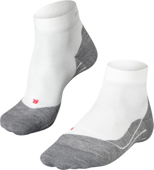 Falke - Falke RU4 Short - Laufsocken Gr 49-50 grau/weiß