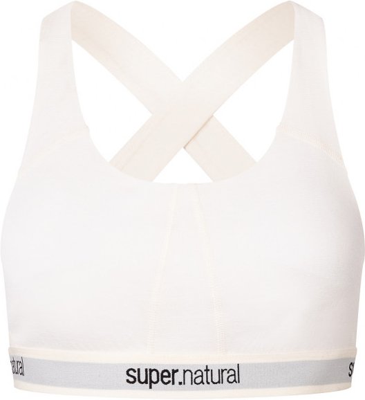 super.natural - Women's Feel Good Bra - Sport-BH Gr M weiß