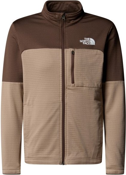 The North Face - Kid's Teen Hike Midlayer Fullzip - Fleecejacke Gr XL braun