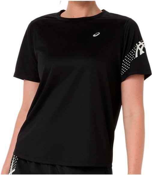 Asics - Women's Icon S/S Top - Laufshirt Gr L schwarz