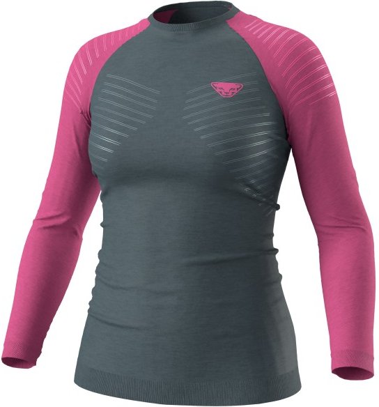 Thumbnail - Dynafit - Women's Tour Light Merino L/S Tee - Merinounterwäsche Gr M bunt