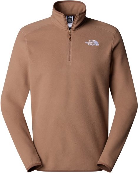 The North Face - 100 Glacier 1/4 Zip - Fleecepullover Gr XS braun