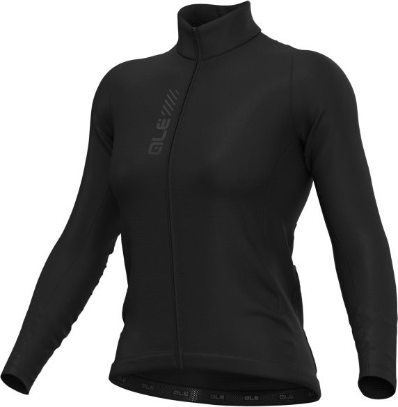 Thumbnail - Alé - Women's Color Block L/S Jersey - Radtrikot Gr XXL schwarz