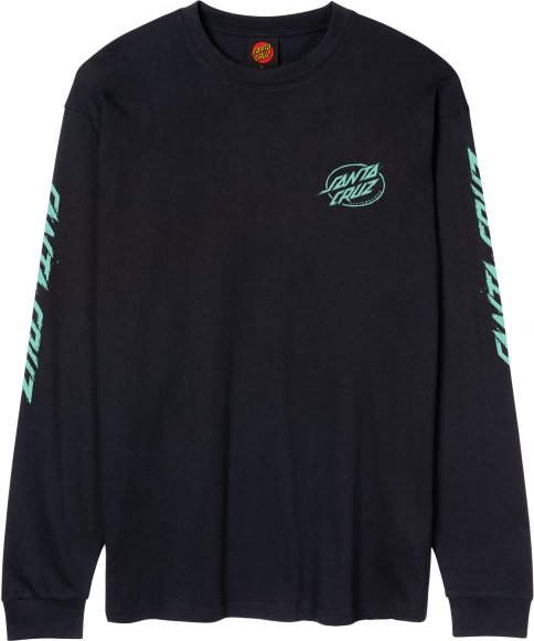 Santa Cruz - Cyber Dot L/S T-Shirt - T-Shirt Gr L schwarz