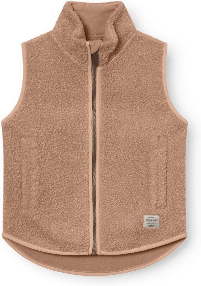Mini A Ture - Kid's Matbattal Vest - Fleeceweste Gr 122 - 7 Years braun