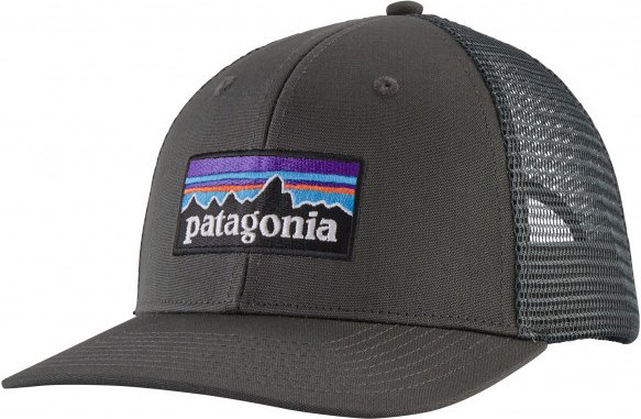 Patagonia - P-6 Logo Trucker Hat - Cap Gr One Size grau