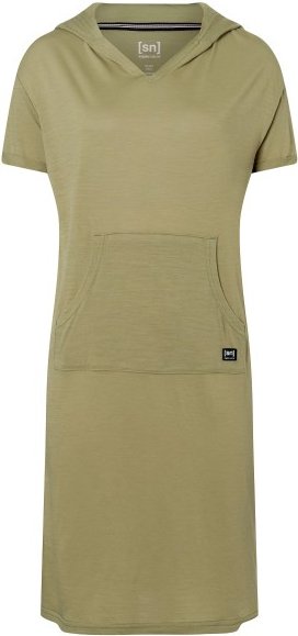 super.natural - Women's Hooded Dress - Kleid Gr XS oliv