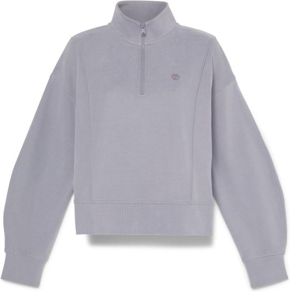 Timberland - Women's Lush 1/4-Zip Sweatshirt - Pullover Gr L grau/lila