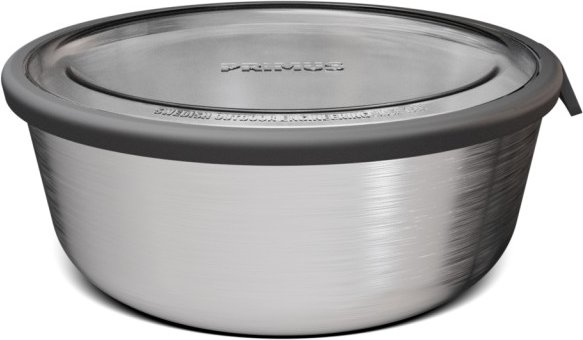 Thumbnail - Primus - Prepping Bowl with Lid - Essensaufbewahrung Gr 0,6 l stainless steel