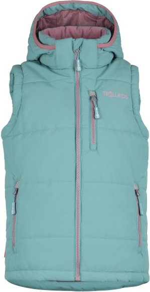 Trollkids - Kid's Narvik Vest XT - Kunstfaserweste Gr 110 türkis