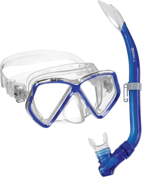 Mares - Kid's Pirate - Schnorchelset blau