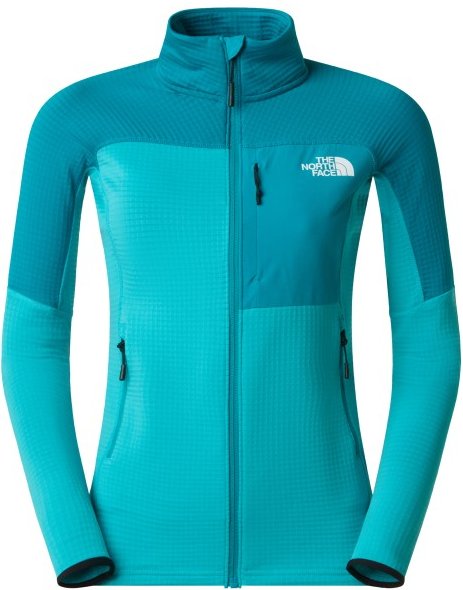 The North Face - Women's Polartec Powergrid Stormgap Jacket - Fleecejacke Gr XL türkis