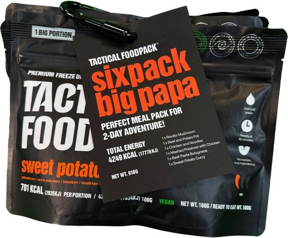 TACTICAL FOODPACK - Sixpack Big Papa Gr 910 g