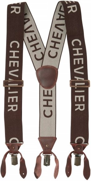 Chevalier - Chevalier Logo Suspenders - Hosenträger Gr One Size braun