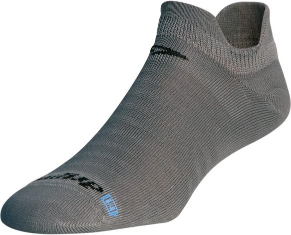 Drymax - Hyper Thin Running Mini Crew - Laufsocken Gr M grau