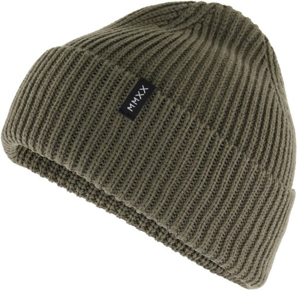 Stoic - Heavy MerinoKnit MMXX.Rutvik Beanie - Mütze Gr One Size oliv