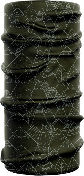 P.A.C. - Kid's Anti Mosquito - Schlauchschal Gr One Size oliv/schwarz