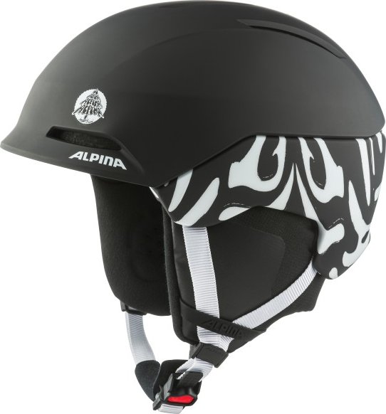 Alpina - Nax - Skihelm Gr 51-55 cm grau/schwarz