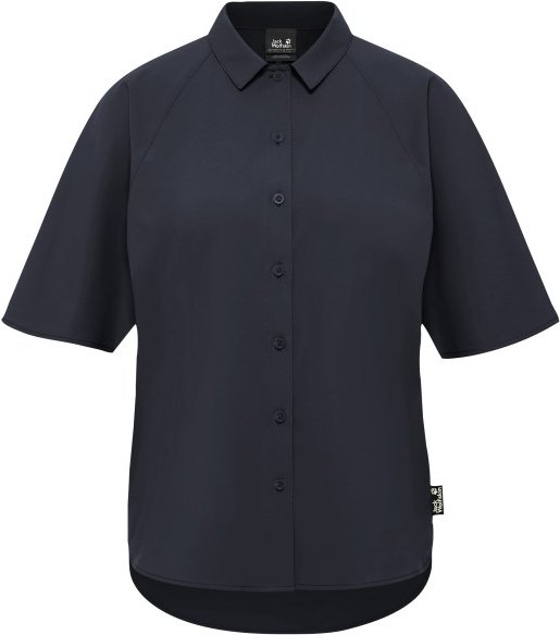 Jack Wolfskin - Women's Sierra Quest S/S Shirt - Bluse Gr M blau