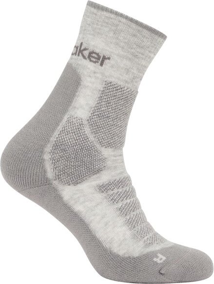 Thumbnail - Icebreaker - Women's Merino Hike+ Heavy Crew - Wandersocken Gr M grau
