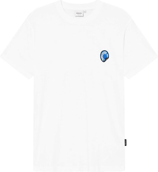 DEDICATED - T-Shirt Stockholm F Bananas - T-Shirt Gr XS weiß