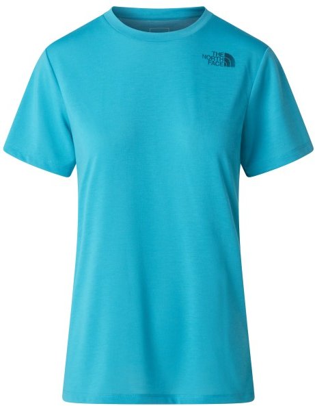 The North Face - Women's Bitmap Logo Short Sleeves Tee - Funktionsshirt Gr XS türkis/blau